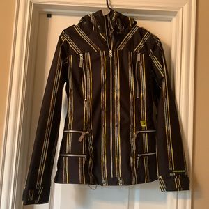 Burton dry ride snowboarding jacket size xs